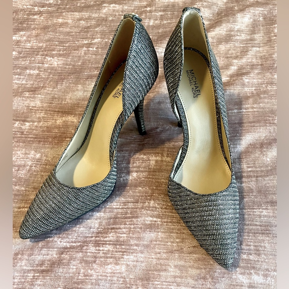 Michael Kors Alina Flex Pump- Silver/ Gold/ Gunmetal